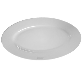 Teller oval Bianco 35cm