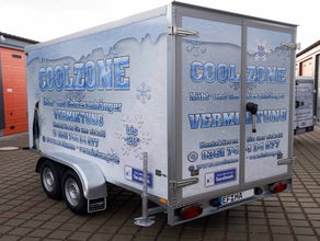 Tiefkühlanhänger, Frostanhänger, mobile Kühlung, Kühlzelle  - 20 Grad VERMIETUNG