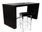 eckiger Barhocker JACK schwarz - Galerie - Bild 2