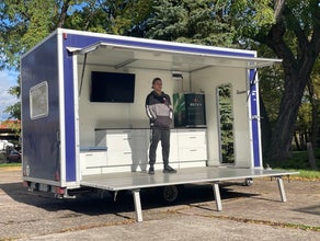 Messe & Promotionen Trailer für Roadshow, Kampagne, Wahlkampf, Kundgebung, Messen und jedes andere Event