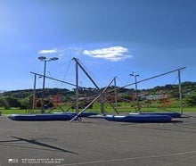 4er Bungee Trampolin, Bungeetrampolin Event. Hüpfburg
