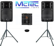Bluetoothlautsprecher Musikbox Partyanlage Boxen Size "M"