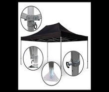 Faltzelt 4x8 – Maximale Überdachung für große Events