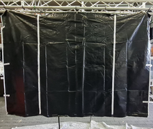 stabile 3x3 Seitenwand mit Eingang schwarz