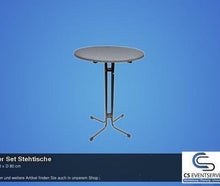 Stehtisch grau 80cm