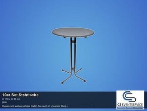 6er Set Stehtische Stehtisch Hochtisch
