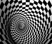 Bühnenbild Illusions Bild  Karomuster 2