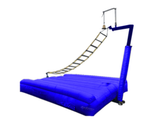 verrückte Strickleiter mieten – Springburg, Luftburg, Kinderhüpfburg, Eventmodul