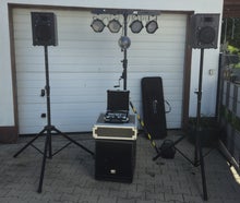 Musikanlage / PA-Anlage + Lichtanlage Komplettsystem "S" (bis ca. 50 Personen)