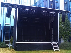 Mobile Bühne - Veranstaltungsbühne 8m x 6m (48m²)