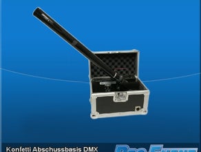 Konfetti Abschussbasis DMX