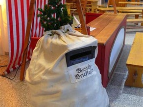 Wunschzettel - Weihnachtsmann Sack