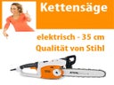 Elektrische Kettensäge 40 cm - Galerie - Bild 1