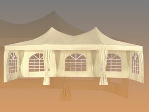 Pagodenzelt 5 x 6,8 m
