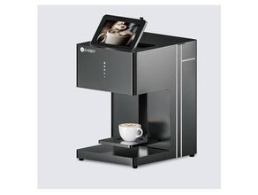 Kaffeelogodrucker - Milchschaumdrucker - Der Eyecatcher für Ihre Event / Messe