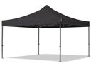 Partyzelt / Pavillon / Klappzelt 3x3 m – Schwarz – B1-zertifiziert