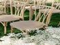 Holzstuhl ARTOIS, naturbraun mit Rattan Sitzfläche Crossback - Galerie - Bild 3