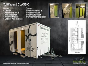Toilettenwagen Classic & Classic+