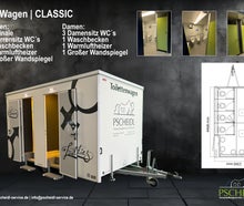 Toilettenwagen Classic & Classic+
