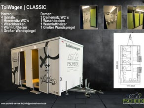 Toilettenwagen Classic & Classic+