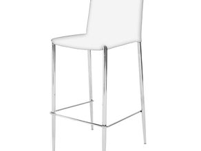 Barhocker "Spectra", beige/chrom Barhocker-/ Sessel