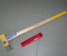 Holzspalthammer mit Spaltkeil