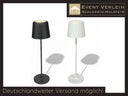 Moderne Akku-Tischlampen für Events mieten beim Eventverleih SH (Akku-Tischleuchten)