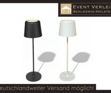 Moderne Akku-Tischlampen für Events mieten beim Eventverleih SH (Akku-Tischleuchten)