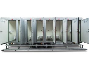 VIP Toilettenwagen 3-XL - Maximale Größe auf minimalen Raum VAKUUM-TECHNIK