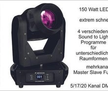 JB Challenger BSW Hybrid LED Moving Head, All in One Movinghead, 150 Watt LED, Beam Spot und Washlight in einem, hervorragende Sound to Light Programme