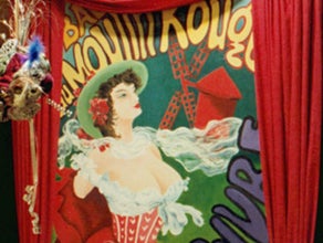 Moulin Rouge Revue Kulisse, Frankreich, Paris, Plakat