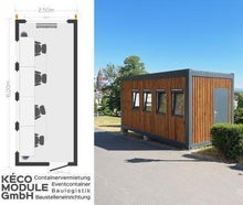 EVENT - Kassen Container/ Verkaufscontainer Veranstaltungscontainer, Messecontainer 20 Fuß Mieten