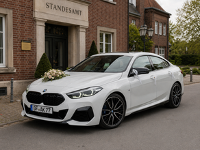 BMW M235i xDrive Gran Coupé mieten – Sportwagen & Hochzeitsauto