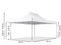 Partyzelt / Pavillon / Klappzelt 4x6m - Galerie - Bild 2