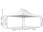 Partyzelt / Pavillon / Klappzelt 4x6m - Galerie - Bild 2