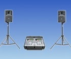 RCF Komplettsystem Aktiv inkl. CD Einspielrack