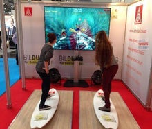 Surf Simulator!!! ( Surfsimulator mieten ) mit Surfboard- + Software-Branding!