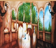 Spanisches Restaurant - Kulisse, Spanien, Restaurantkulisse, Speisesaal