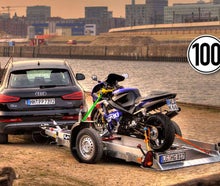 Smart Anhänger, Quad Anhänger, Motorradanhänger absenkbar 1,5t Gesamtgewicht