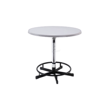 Bistrotisch mit Fußstütze 90 cm mieten – Miettisch, Eventtisch, Veranstaltungstisch, Partytisch