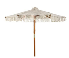 Sonnenschirm - gehäkelt - Makramee - boho style