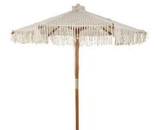 Sonnenschirm - gehäkelt - Makramee - boho style