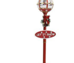 Weihnachts-Straßenlampe