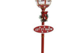 Weihnachts-Straßenlampe