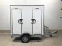 Toilettenanhänger  WC 1 Damen, 1 Herren - Tank U Autartk