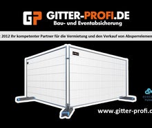 Mobilzaun Bauzaun für Baustellen und andere Vorhaben