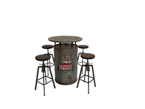 Industrial Barhocker mieten – Bartheke, Mobile Bar, Ausschanktheke, Eventtheke