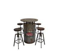 Industrial Barhocker mieten – Bartheke, Mobile Bar, Ausschanktheke, Eventtheke