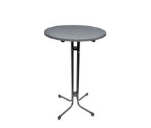 Stehtisch grau 80cm