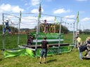 Hochseilgarten für Kinder / Mobilen Klettergarten mieten